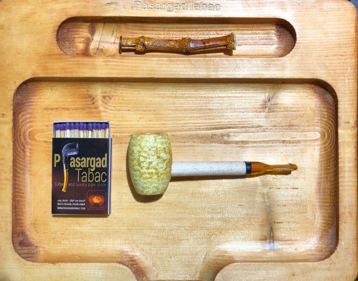 پیپ ذرت Missouri Meerschaum Corn Cob Pipe