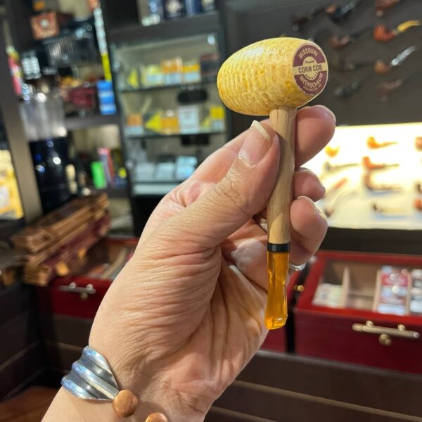 پیپ ذرت Missouri Meerschaum Corn Cob Pipe