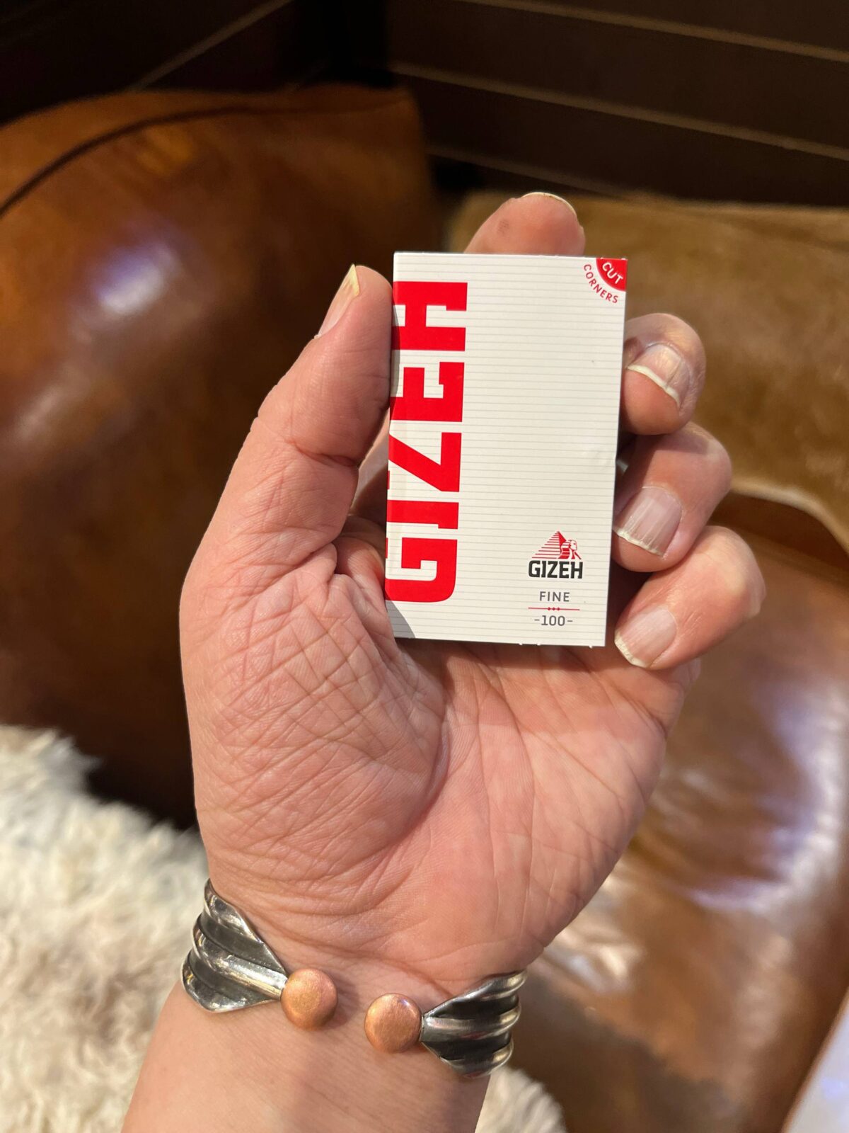 کاغذ گیزه دوبل مگنتی سیگارپیچ