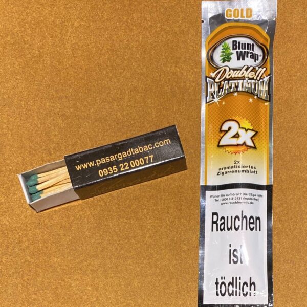 کاغذ سیگار بلانت کاملا طبیعی Blunt wrap gold