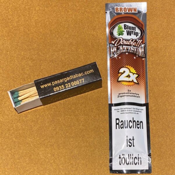 کاغذ سیگار بلانت کاملا طبیعی Blunt wrap brown