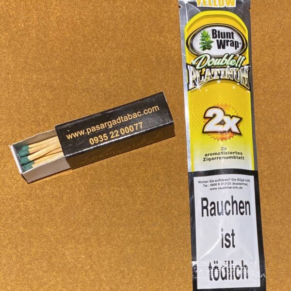 کاغذ سیگار بلانت کاملا طبیعی Blunt wrap yellow