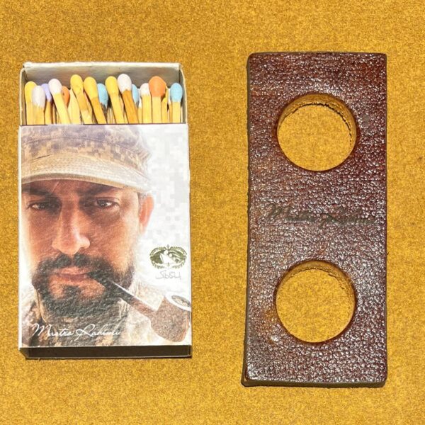 استند پیپ با چرم طبیعی