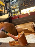 استند پیپ چرمی بزرگ